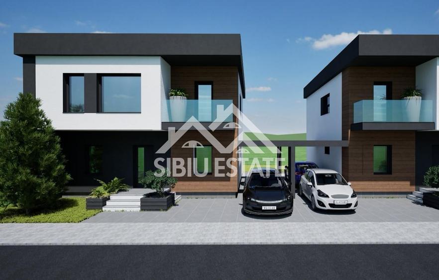 Duplex cu 4 camere cu Canalizare în Șelimbăr