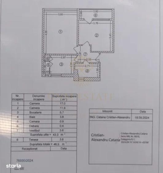 2 Camere Metrou Tineretului / etaj 2/7 - 1