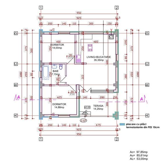 Apartament cu 3 camere decomandat în Exterior Vest