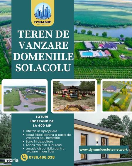 Solacolu - Calarasi - 30 min Bucuresti - Investitii - Zona in dezvolta - 1