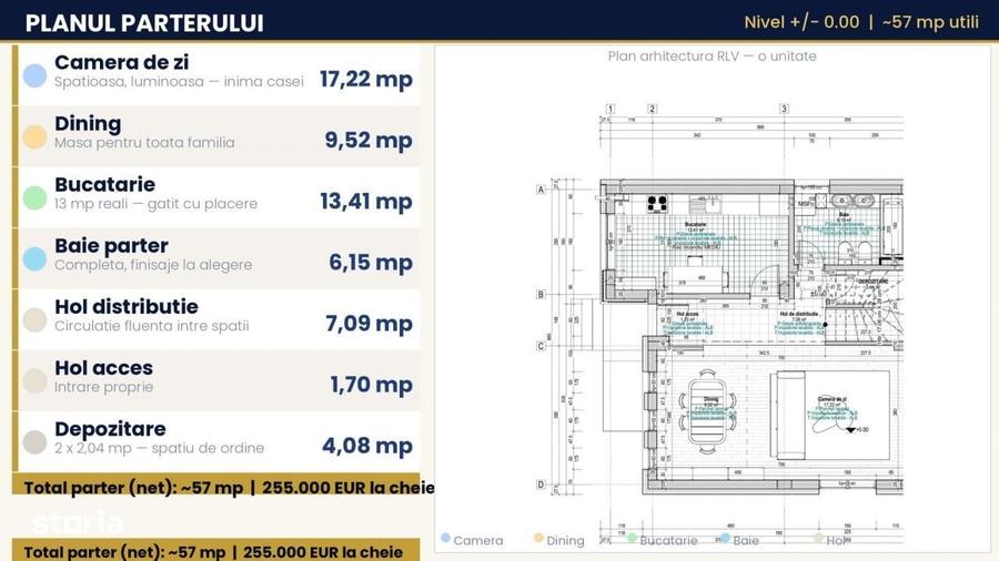 Casă cu 4 camere în Dudu