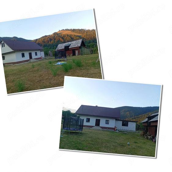 Casă cu 2 camere cu Teren 1000 Mp în Săvinești