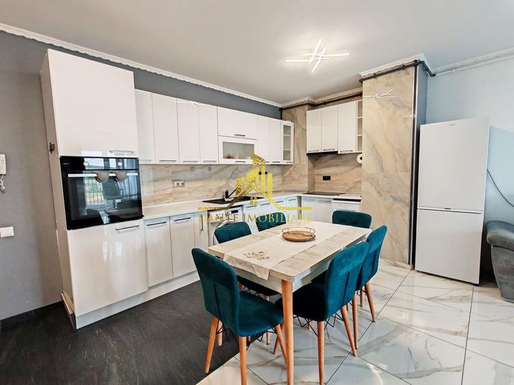 Apartament cu 3 camere semidecomandat, mobilat în Bună Ziua