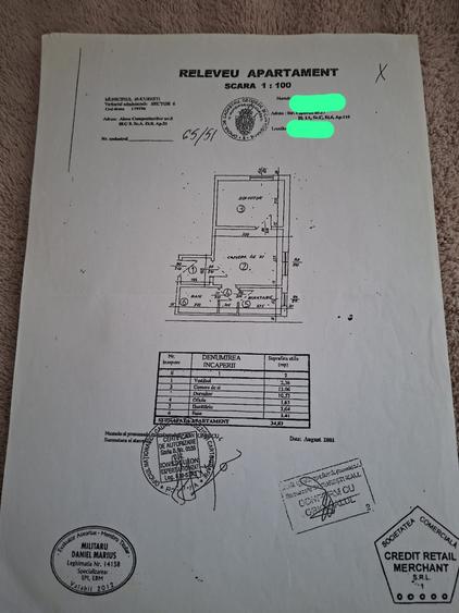 Apartament cu 2 camere semidecomandat în Compozitorilor