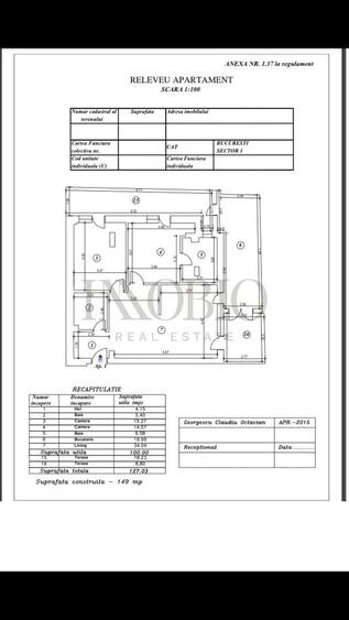 Apartament cu 3 camere decomandat în Aviației