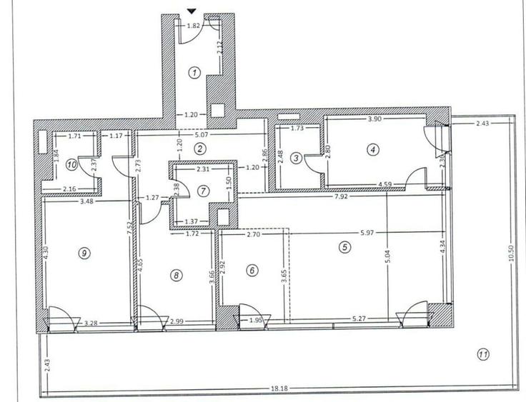 Apartament cu 4 camere decomandat în Floreasca