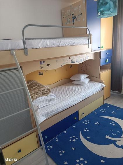 Apartament cu 3 camere decomandat, mobilat în Theodor Pallady