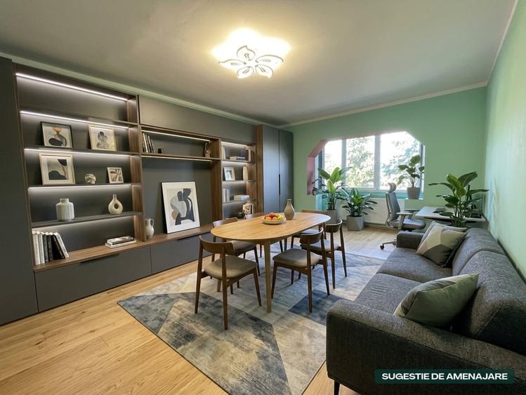 Apartament cu 2 camere decomandat, mobilat în Hotvon