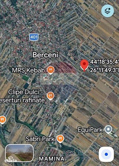 Teren de 6824 mp, în Berceni