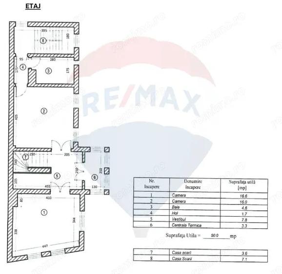 Casă cu 2 camere cu Teren 212 Mp în Dacia