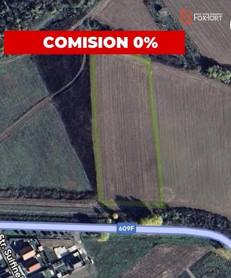 Teren Construcții intravilan de 5800 mp, în Bucovăț (Remetea Mare)