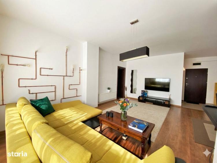 Apartament cu 2 camere, mobilat în Băneasa
