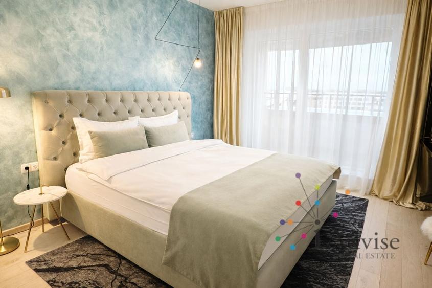 Penthouse cu 4 camere decomandat, mobilat în Tractorul