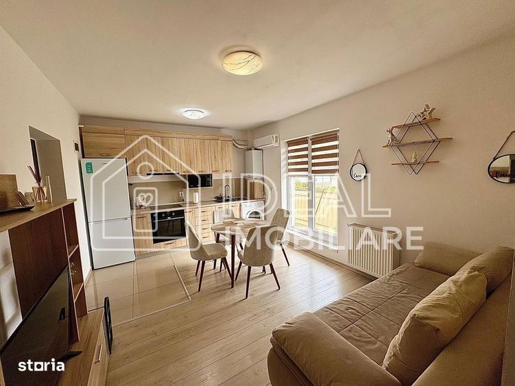 Apartament cu 2 camere, mobilat în Gușterița