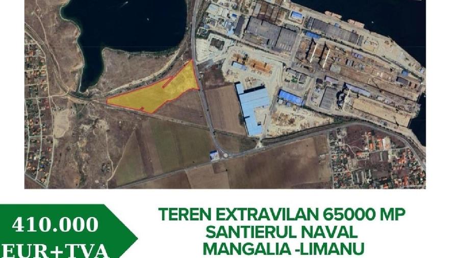 Teren agricol extravilan de 65000 mp, în Limanu
