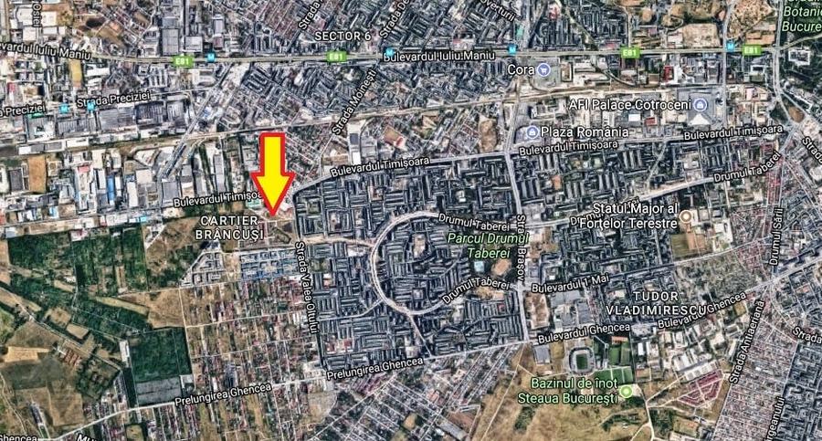 Teren Construcții intravilan de 6300 mp, în Drumul Taberei