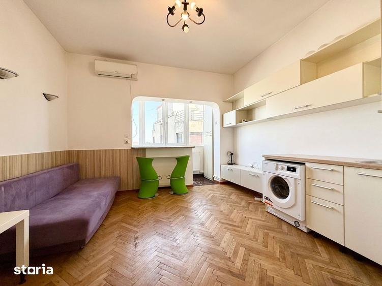 Garsonieră semidecomandată, mobilată în Romană