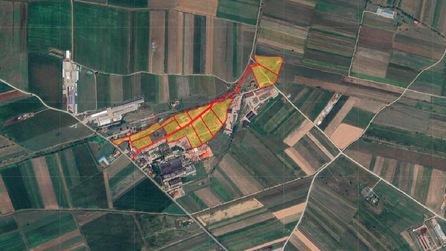 Teren Construcții intravilan de 100000 mp, în Central