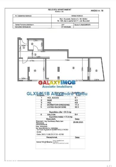 Apartament cu 2 camere în Vitan