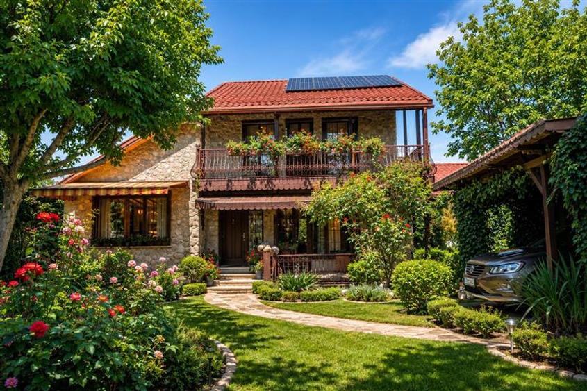 Casă cu 5 camere cu Teren 893 Mp în Chiajna