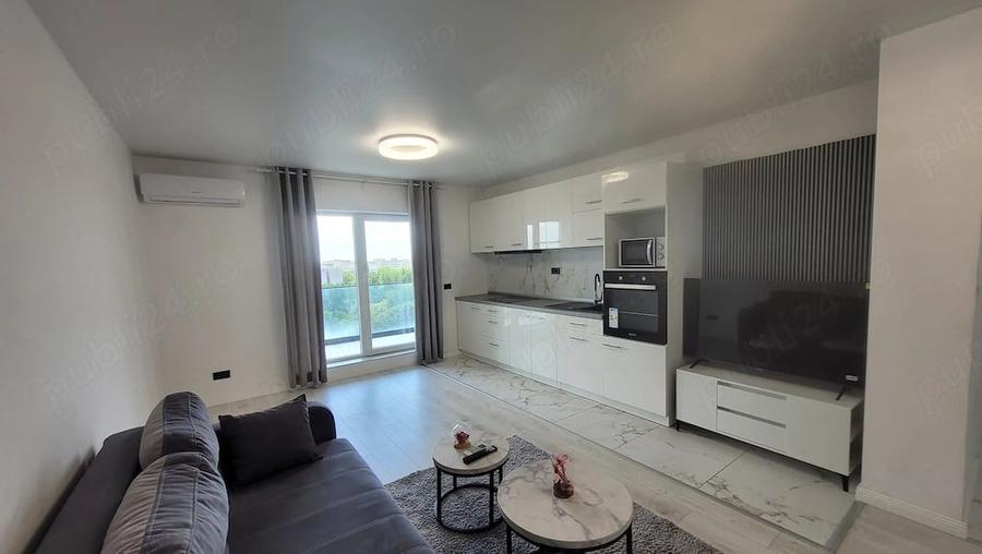 Apartament cu 2 camere semidecomandat în Central