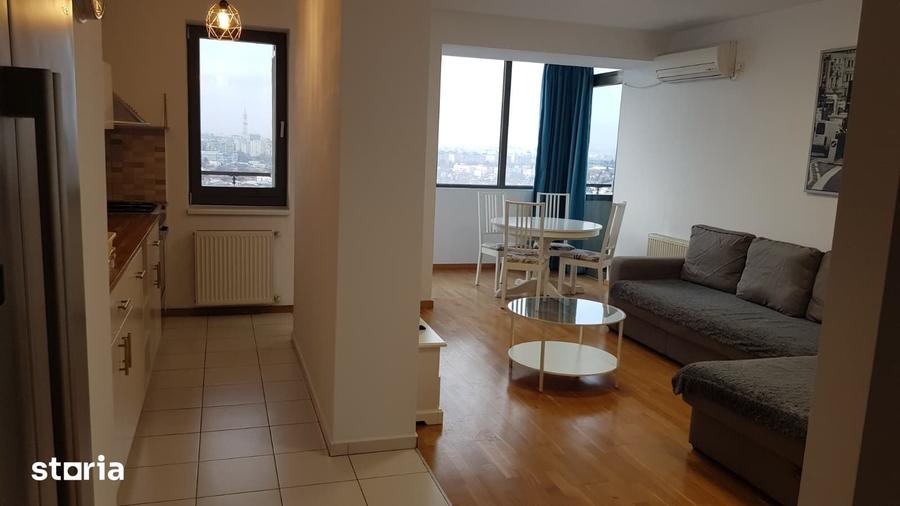 Apartament 2 camere | Monaco Towers | Etaj 13 | 63 mp | La 2 minute de - 5