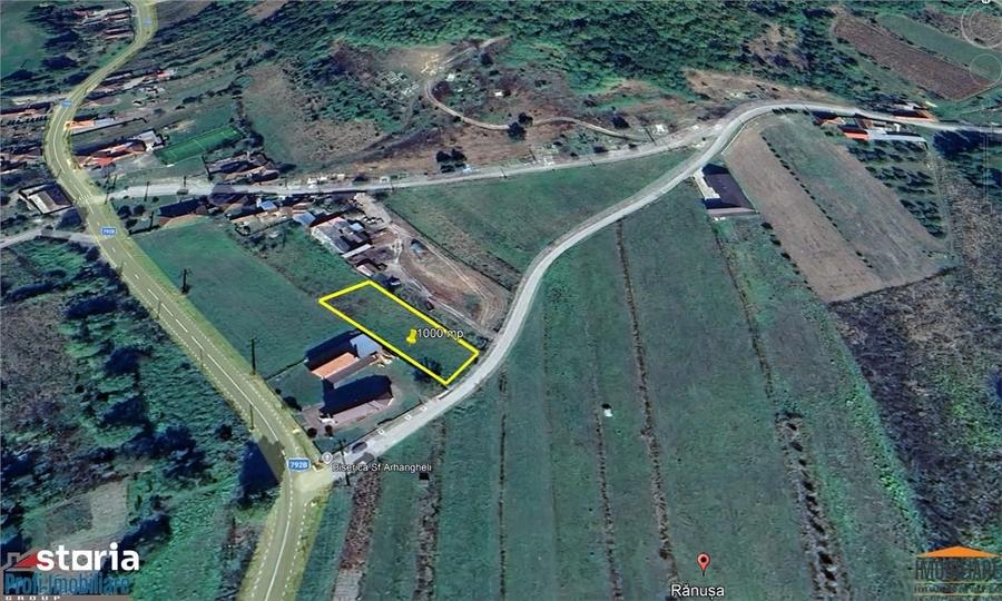 Teren de 1000 mp, în Moneasa