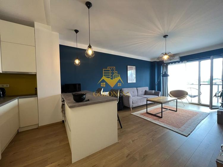 Apartament cu 2 camere semidecomandat în Central