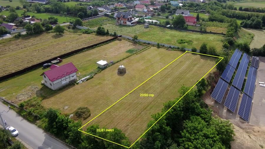 Teren Construcții intravilan de 2050 mp, în Săvinești