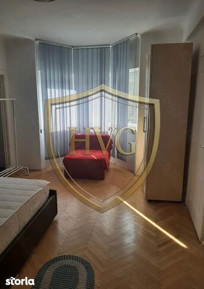 Apartament cu 2 camere semidecomandat, mobilat în Dorobanți