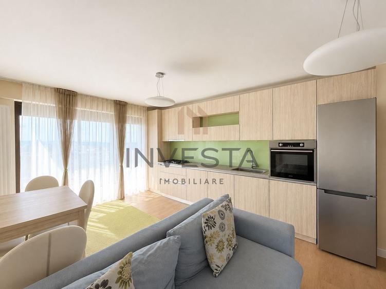 Apartament cu 4 camere semidecomandat, mobilat în Bună Ziua
