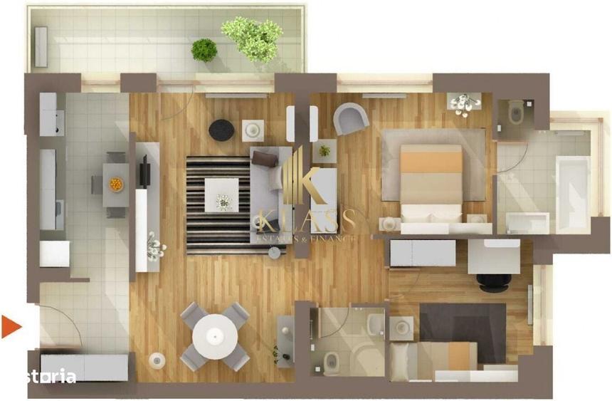 Apartament 3 camere - Baneasa - Privighetorilor Residence - 1
