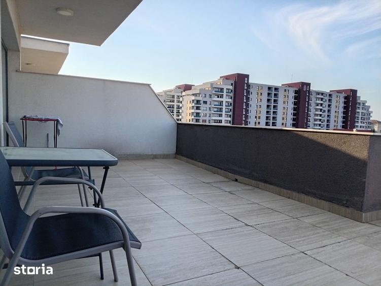 Apartament cu 2 camere, mobilat în Nufărul