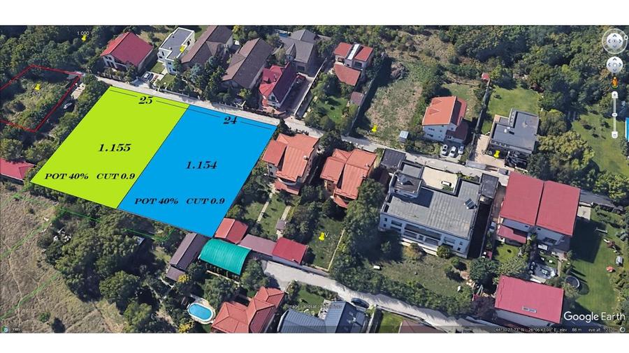 Teren intravilan de 2309 mp, în Iancu Nicolae