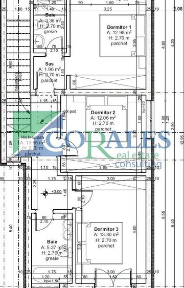 Duplex cu 5 camere cu Canalizare în Ghiroda
