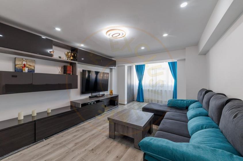 Apartament cu 3 camere decomandat, mobilat în Prundu