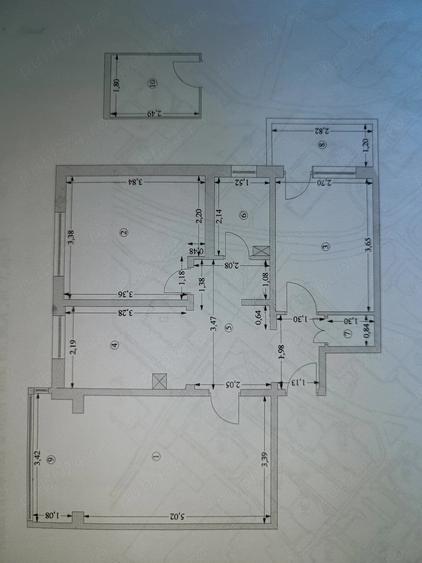 Apartament cu 3 camere decomandat în Nord