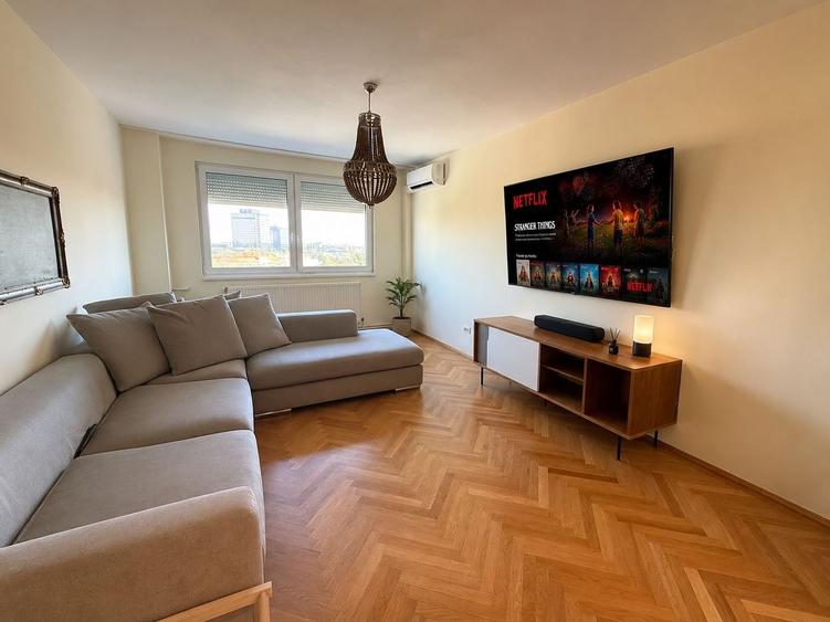 Apartament cu 3 camere decomandat, mobilat în Take Ionescu