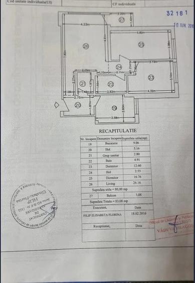 Apartament cu 3 camere decomandat în Apărătorii Patriei