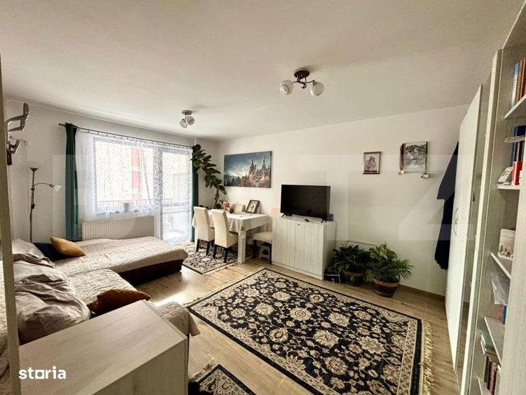 Apartament cu 2 camere, mobilat în Borhanci