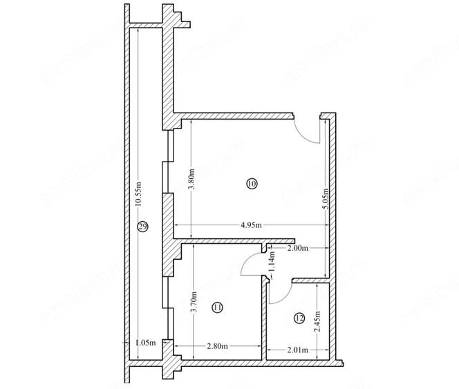Apartament cu 2 camere în Preajba