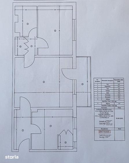 Apartament cu 2 camere decomandat în Craiovița Nouă
