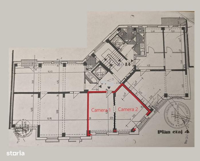 Spatiu de birou, 2 camere Piata Unirii- Natiunile Unite, Gemenii S - 4