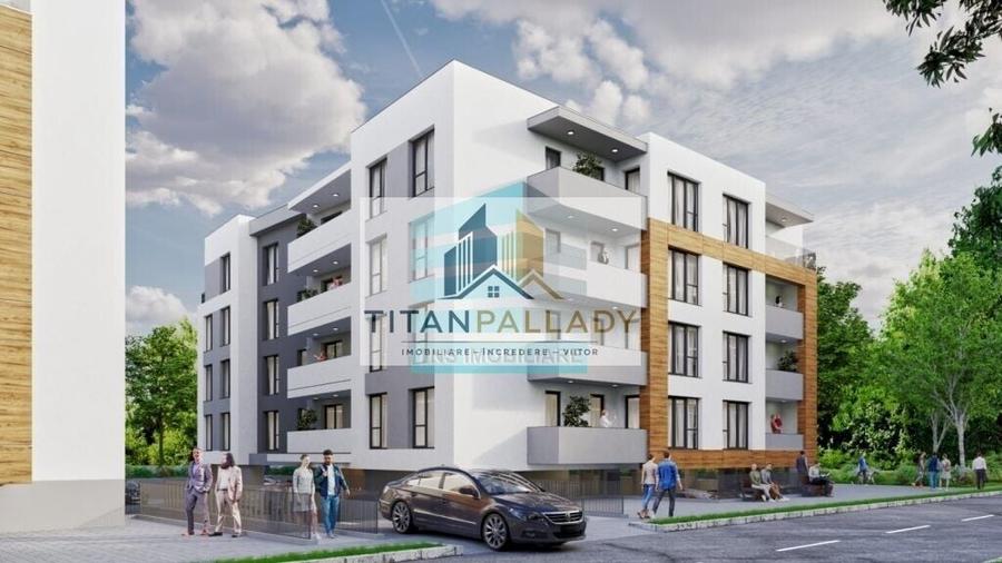 Apartament cu 2 camere decomandat în Titan