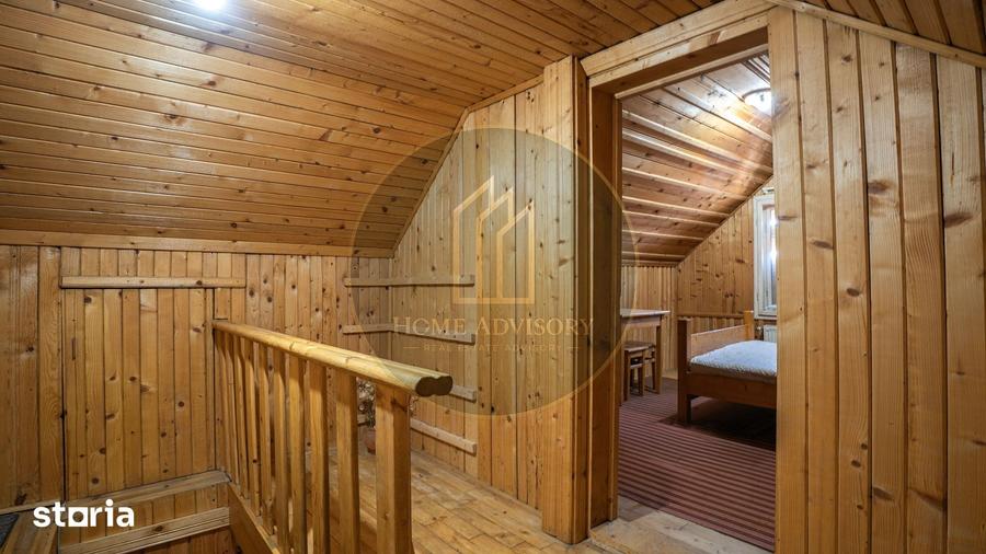 Casă cu 5 camere cu Teren 1500 Mp în Bran