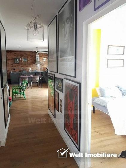 Apartament cu 3 camere semidecomandat, mobilat în Central
