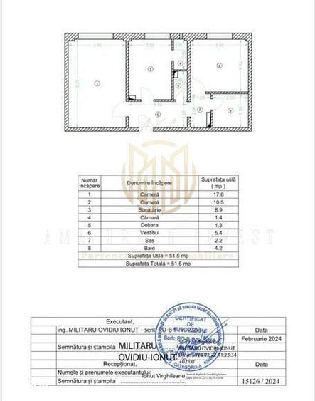 Apartament cu 2 camere decomandat în Pantelimon