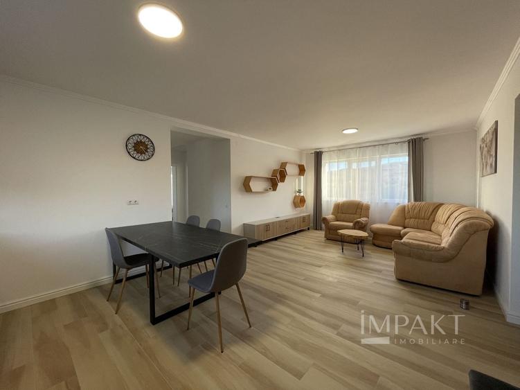Apartament cu 4 camere decomandat, mobilat în Borhanci