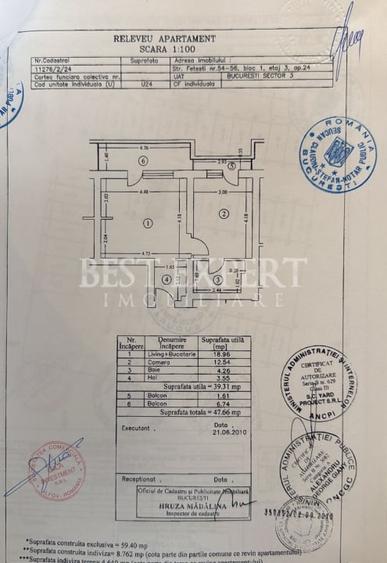 Apartament cu 2 camere semidecomandat în Theodor Pallady