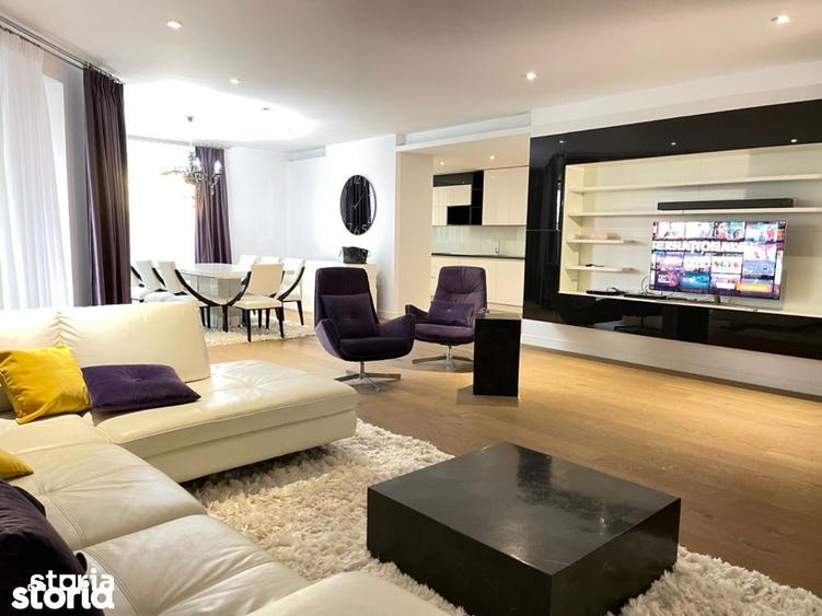 Apartament cu 4 camere, mobilat în Băneasa